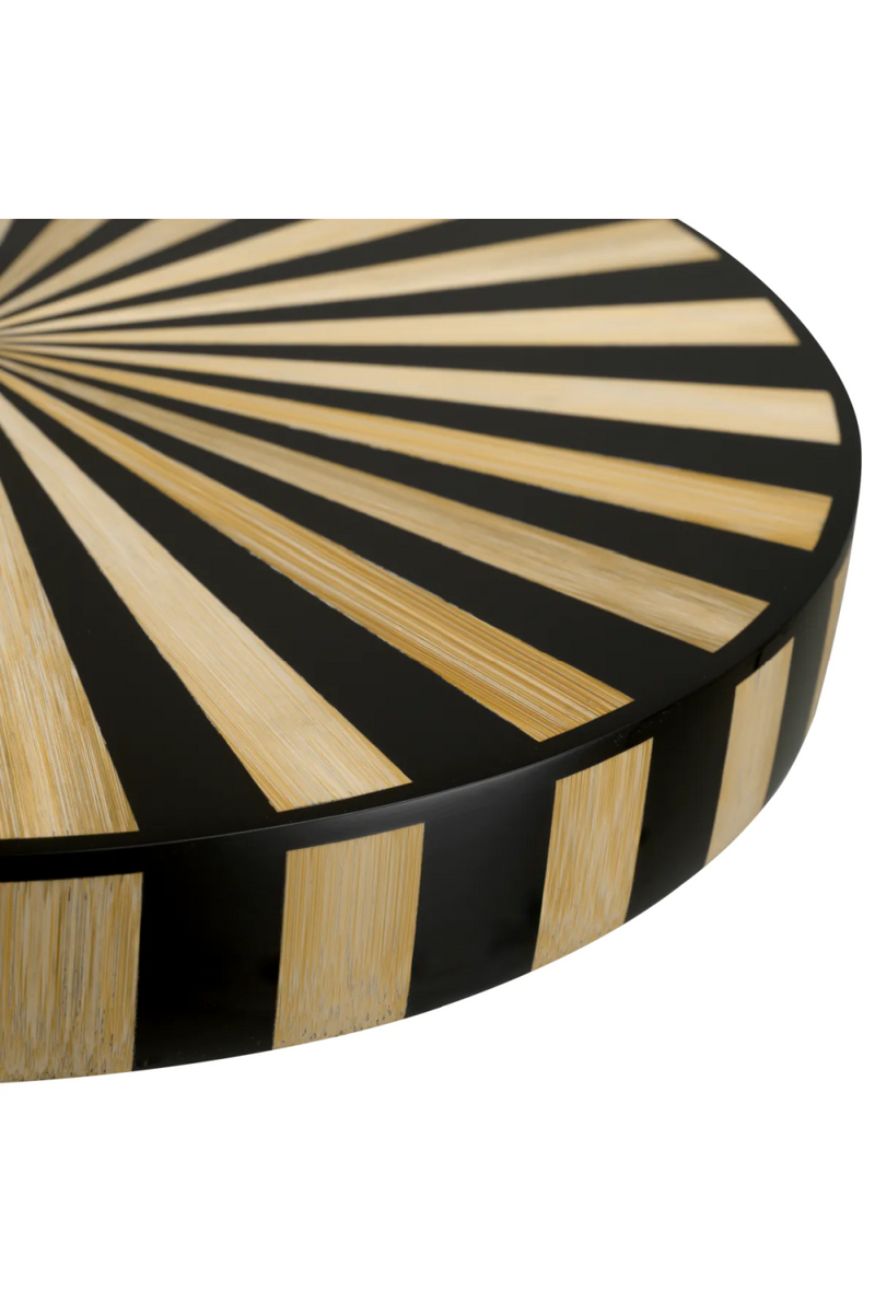 Striped Top Pedestal Side Table | Eichholtz Albany | Oroatrade.com