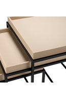 Leather Tray Top Side Tables (3) | Eichholtz Léonard | Oroatrade.com