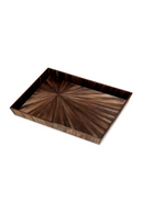 Brown Marquetry Desk Tray | Eichholtz Harvard | Oroatrade.com