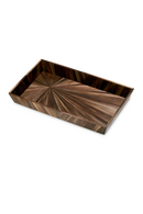 Brown Marquetry Desk Tray | Eichholtz Harvard | Oroatrade.com