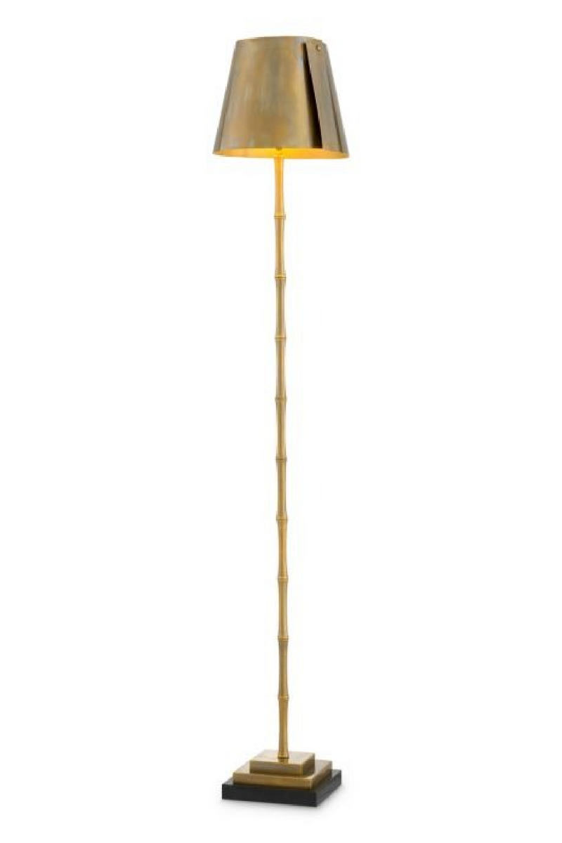 Gold Metal Shade Floor Lamp | Eichholtz Seraphina | Oroatrade.com