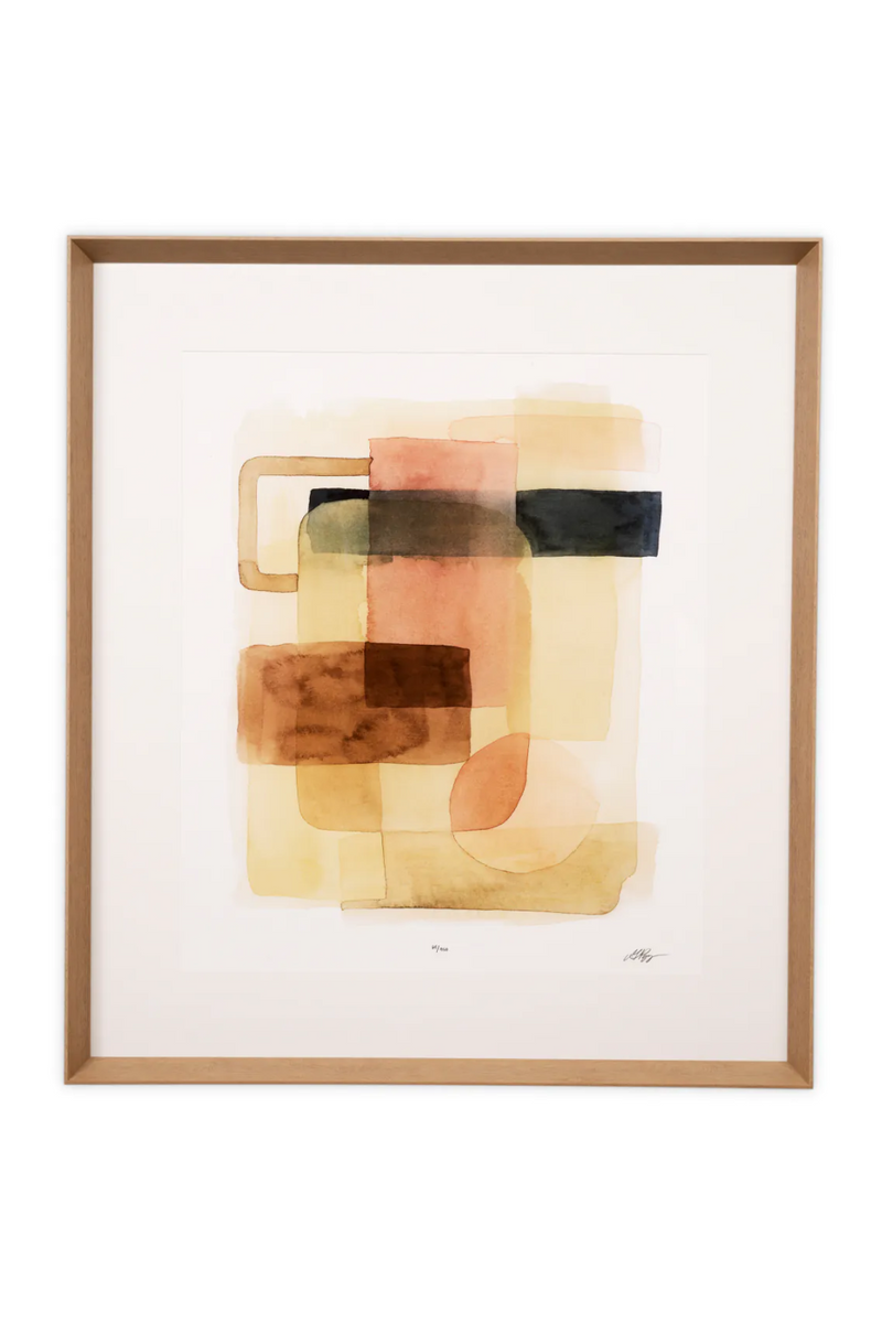 Wooden-Framed Abstract Art Prints (2) | Eichholtz Sun and Sand|  | Oroatrade.com
