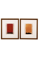 Gold-Framed Abstract Art Set (2) | Eichholtz Garnier | Oroatrade.com