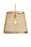 Vintage Brass Mesh Pendant Light | Eichholtz Colindale | Oroatrade.com