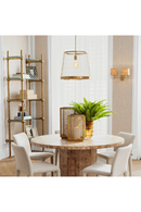 Vintage Brass Mesh Pendant Light | Eichholtz Colindale | Oroatrade.com