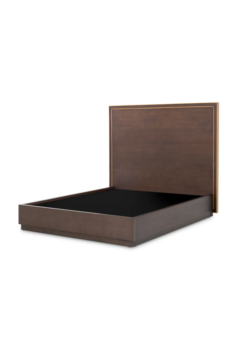 Brown Oak Bed Frame | Eichholtz Camelot | Oroatrade.com