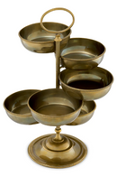 Vintage Brass 6-Bowl Stand | Eichholtz Christine | Oroatrade.com