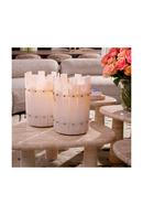 Alabaster Hurricane Candle Holder | Eichholtz Ruby
