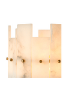 Alabaster Hurricane Candle Holder | Eichholtz Ruby