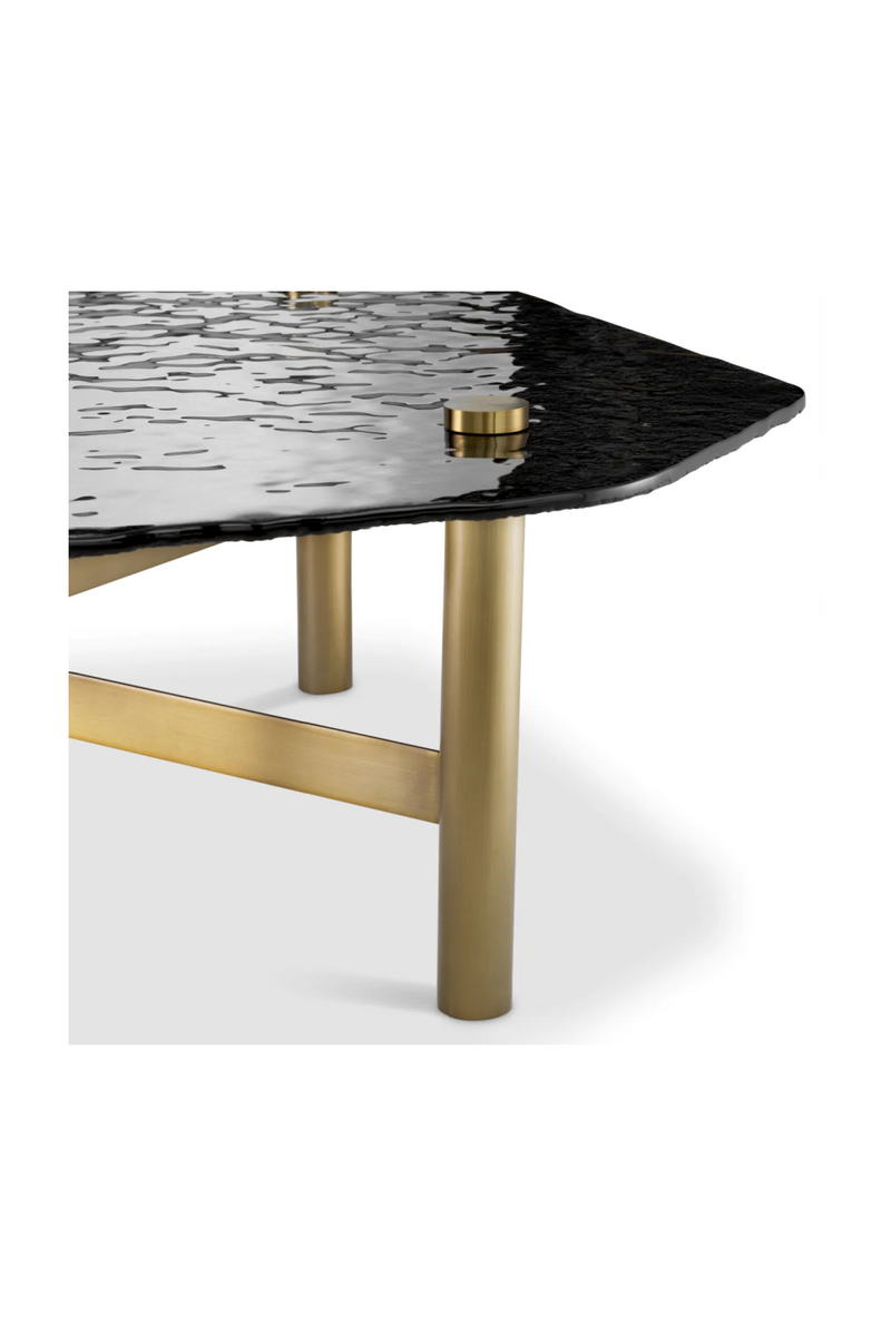 Black Glass Coffee Table | Eichholtz Cortes | Oroatrade.com