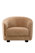 Brown Pleated Lounge Chair | Eichholtz Jameson | Oroatrade.com