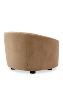 Brown Pleated Lounge Chair | Eichholtz Jameson | Oroatrade.com