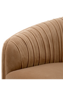 Brown Pleated Lounge Chair | Eichholtz Jameson | Oroatrade.com