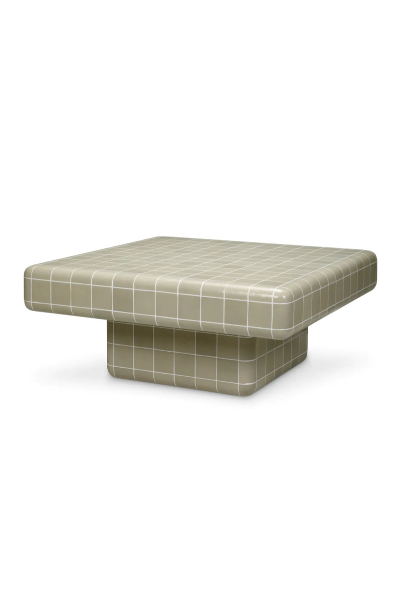 Gray Glazed Outdoor Coffee Table | Eichholtz Mateo | Oroatrade.com