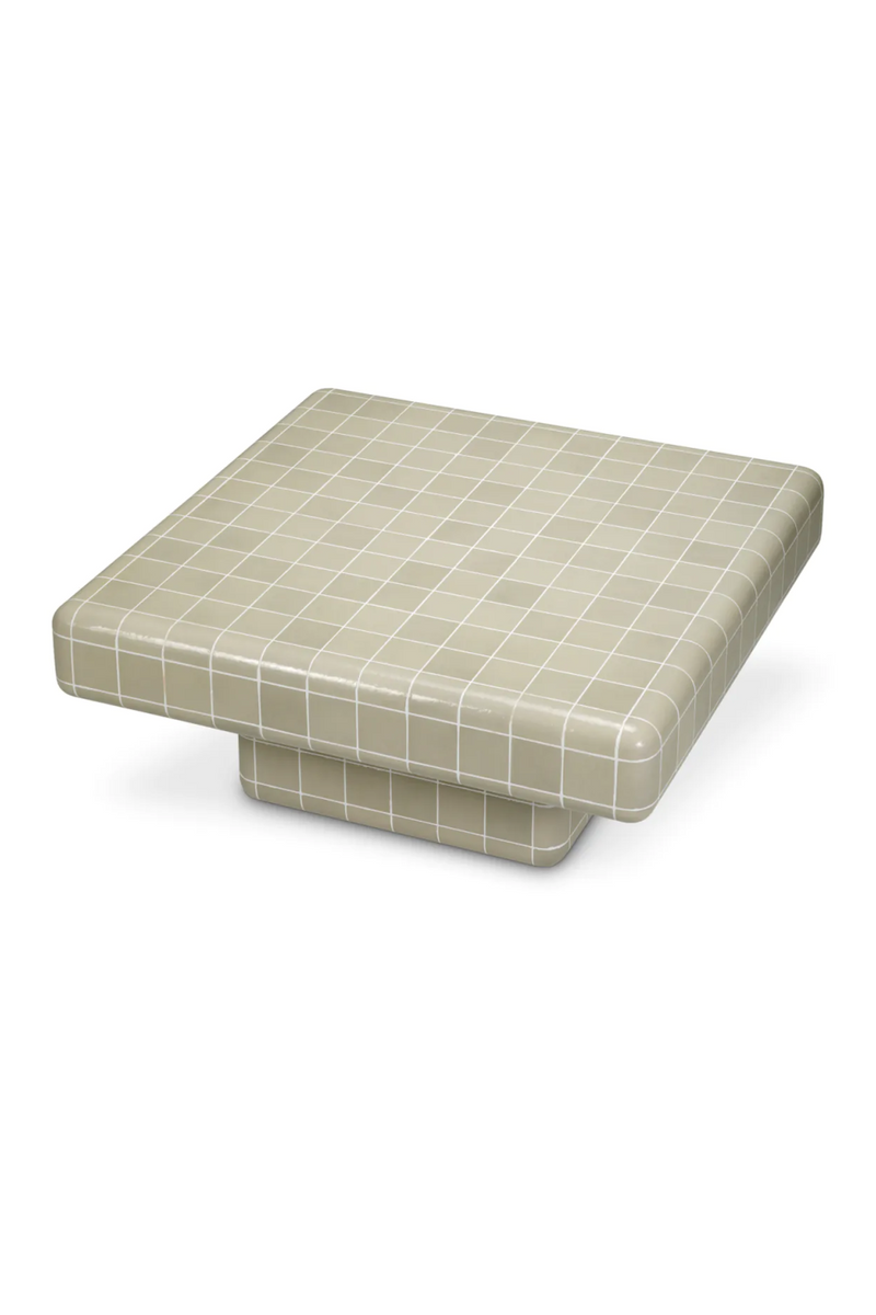 Gray Glazed Outdoor Coffee Table | Eichholtz Mateo | Oroatrade.com