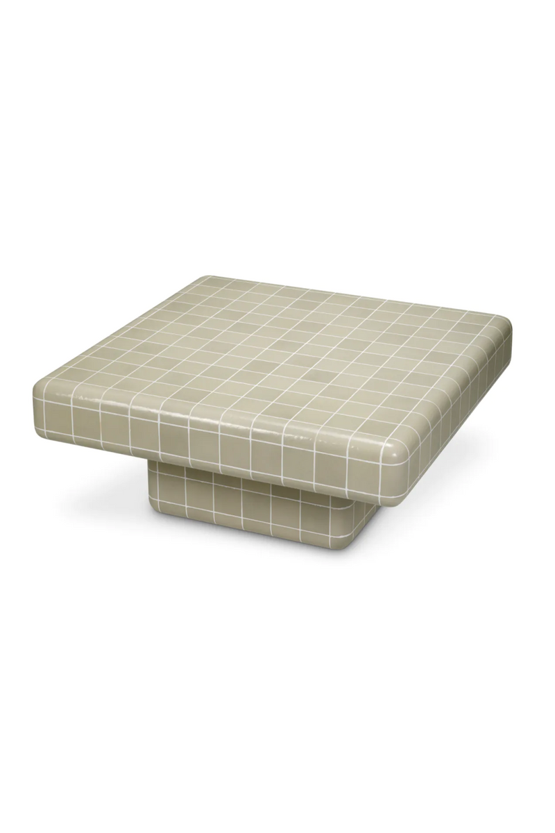 Gray Glazed Outdoor Coffee Table | Eichholtz Mateo | Oroatrade.com