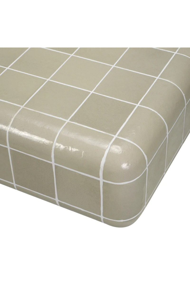 Gray Glazed Outdoor Coffee Table | Eichholtz Mateo | Oroatrade.com