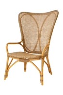 High-Back Rattan Lounge Chair | Eichholtz Colony | Oroatrade.com