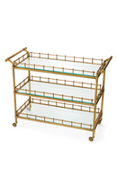 Vintage Brass Trolley | Eichholtz Scarlett | Oroatrade.com