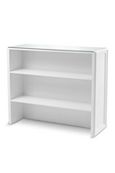 White Ribbed Bar Cabinet | Eichholtz Roland | Oroatrade.com