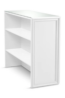 White Ribbed Bar Cabinet | Eichholtz Roland | Oroatrade.com