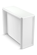 White Ribbed Bar Cabinet | Eichholtz Roland | Oroatrade.com