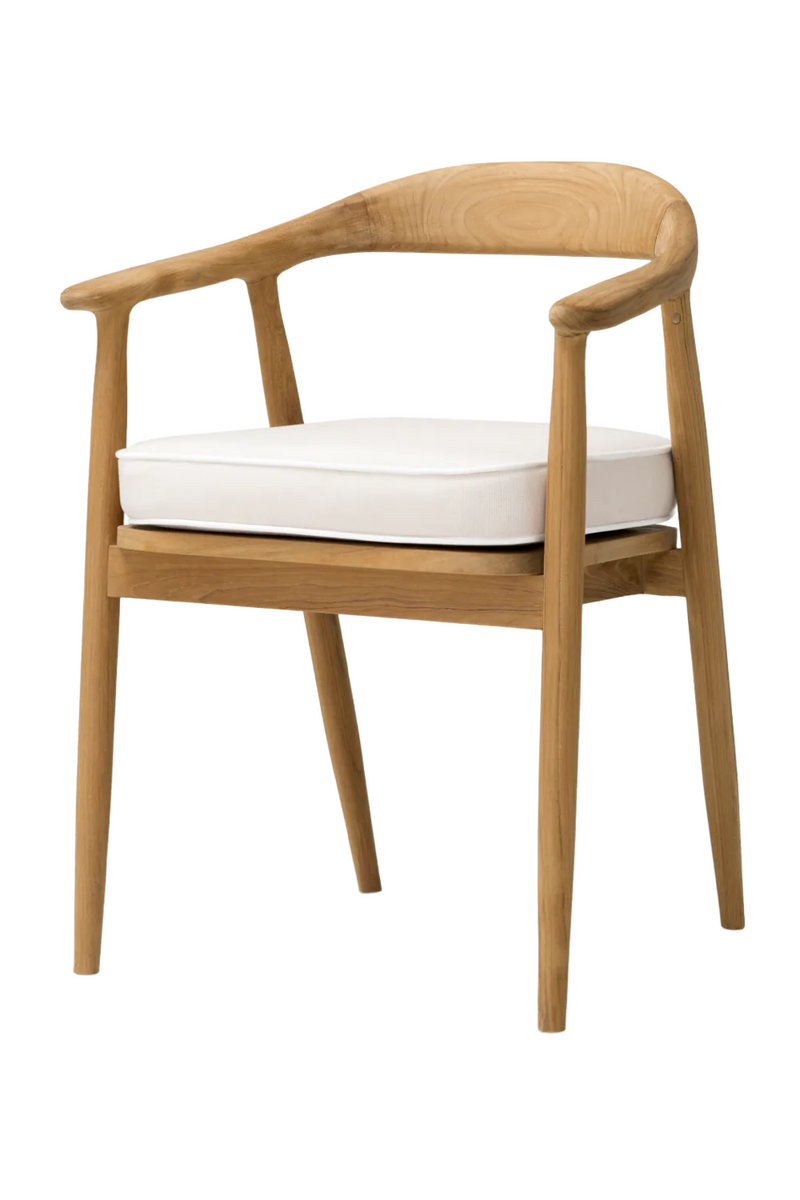 Natural Teak Outdoor Dining Chair | Eichholtz Beale | Oroatrade.com