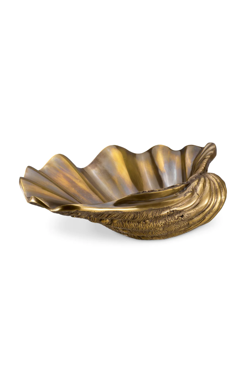 Vintage Brass Seashell Object | Eichholtz Amandine | Oroatrade.com