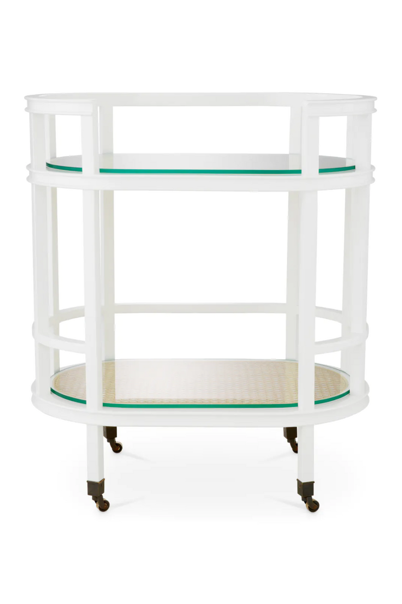 Natural Cane Oblong Trolley | Eichholtz Bahamas | Oroatrade.com