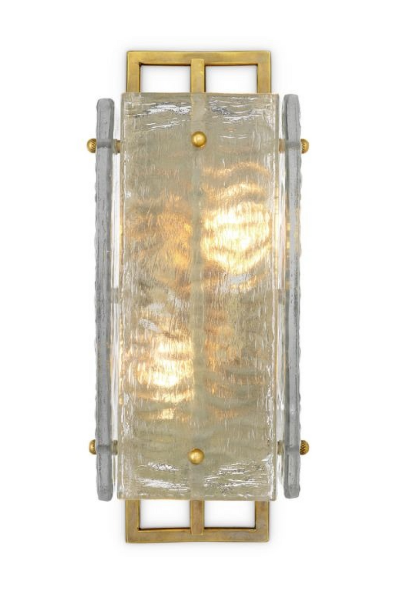 Rectangular Glass Wall Lamp | Eichholtz Solara | Oroatrade.com