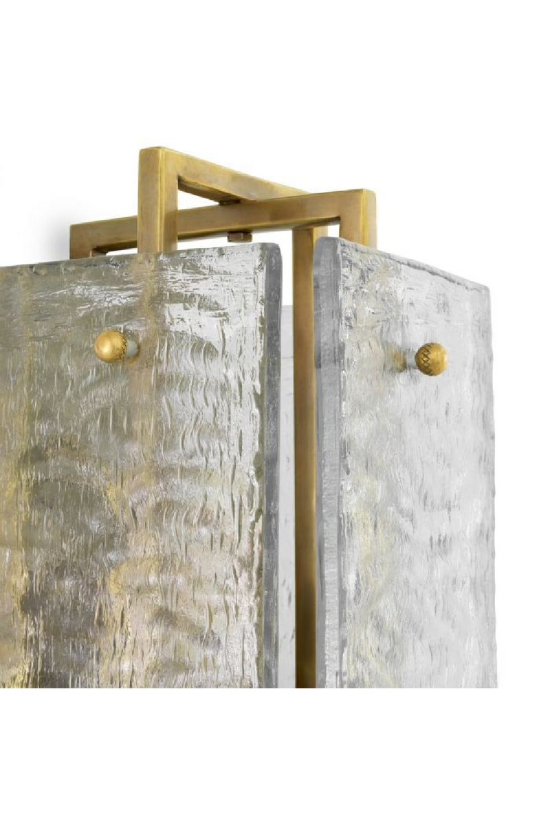 Rectangular Glass Wall Lamp | Eichholtz Solara | Oroatrade.com