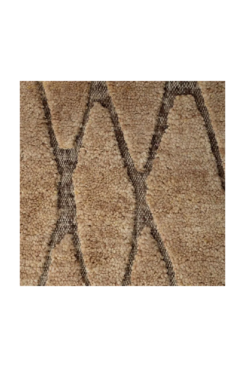 Brown Wool Carpet 10' x 13' | Eichholtz Coralie | Oroatrade.com