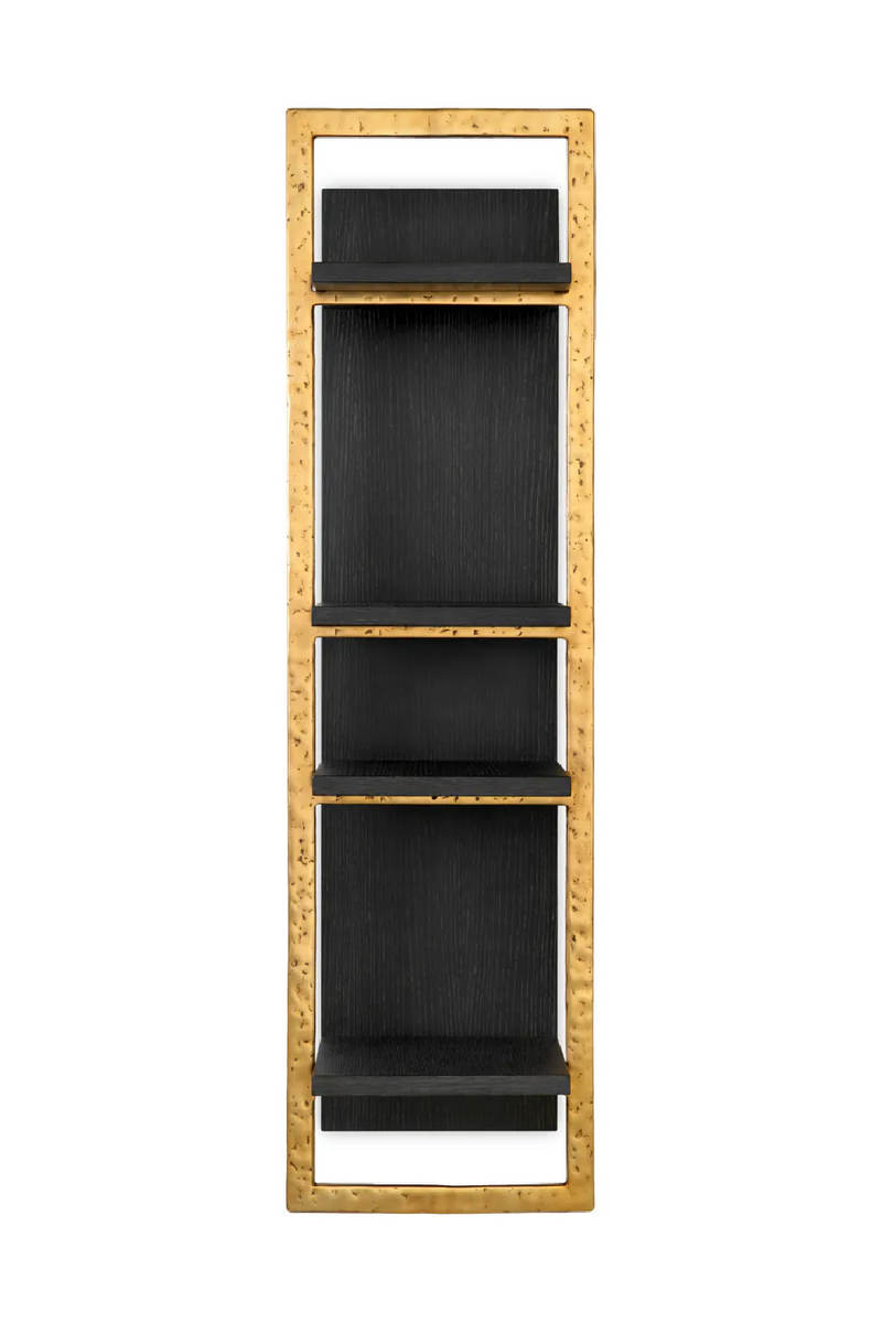 Brushed Brass Framed Wall Cabinet | Oroatrade.com