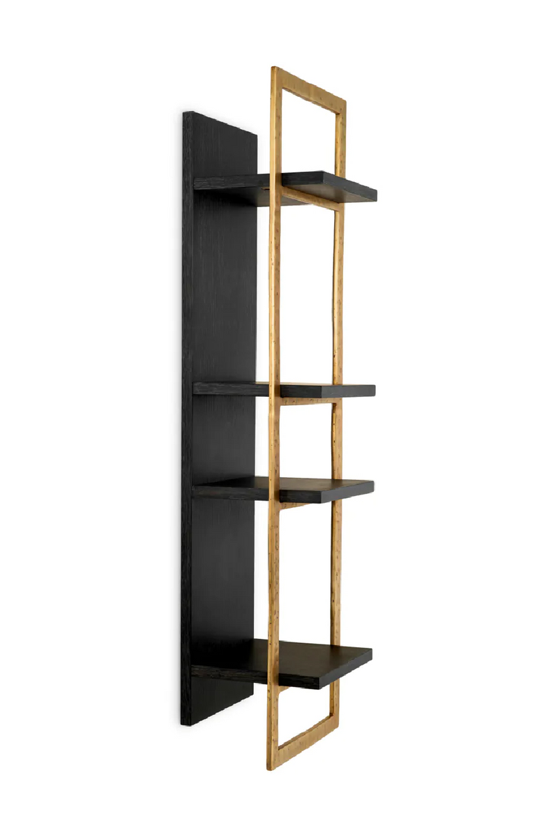 Brushed Brass Framed Wall Cabinet | Oroatrade.com