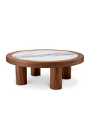 Oak Veneer Marble Coffee Table | Eichholtz Presedio | Oroatrade.com