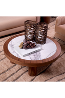 Oak Veneer Marble Coffee Table | Eichholtz Presedio | Oroatrade.com