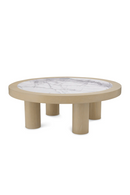 Oak Veneer Marble Coffee Table | Eichholtz Presedio | Oroatrade.com