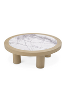 Oak Veneer Marble Coffee Table | Eichholtz Presedio | Oroatrade.com