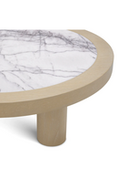 Oak Veneer Marble Coffee Table | Eichholtz Presedio | Oroatrade.com