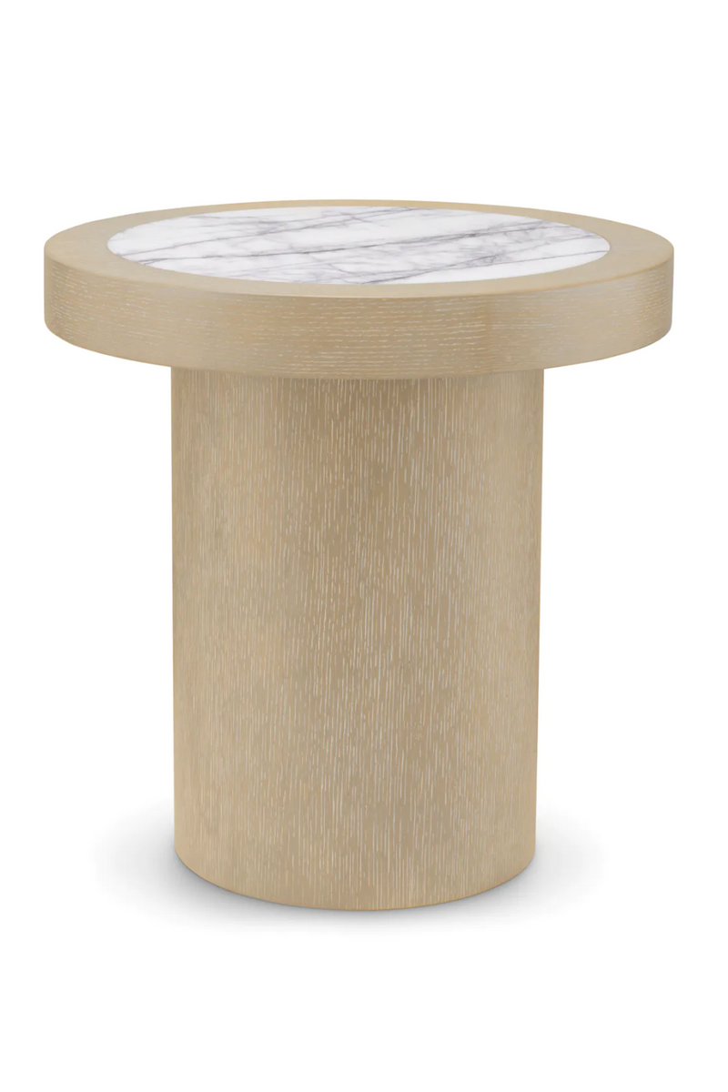 Marble Round Side Table | Eichholtz Presedio | Oroatrade.com