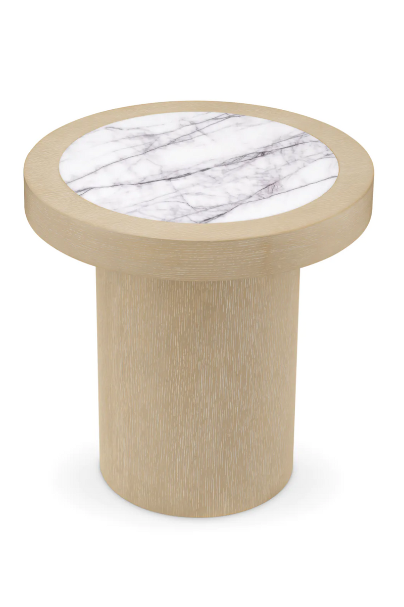 Marble Round Side Table | Eichholtz Presedio | Oroatrade.com