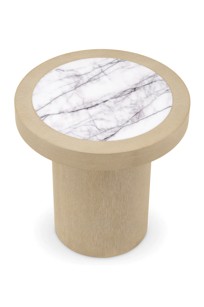 Marble Round Side Table | Eichholtz Presedio | Oroatrade.com