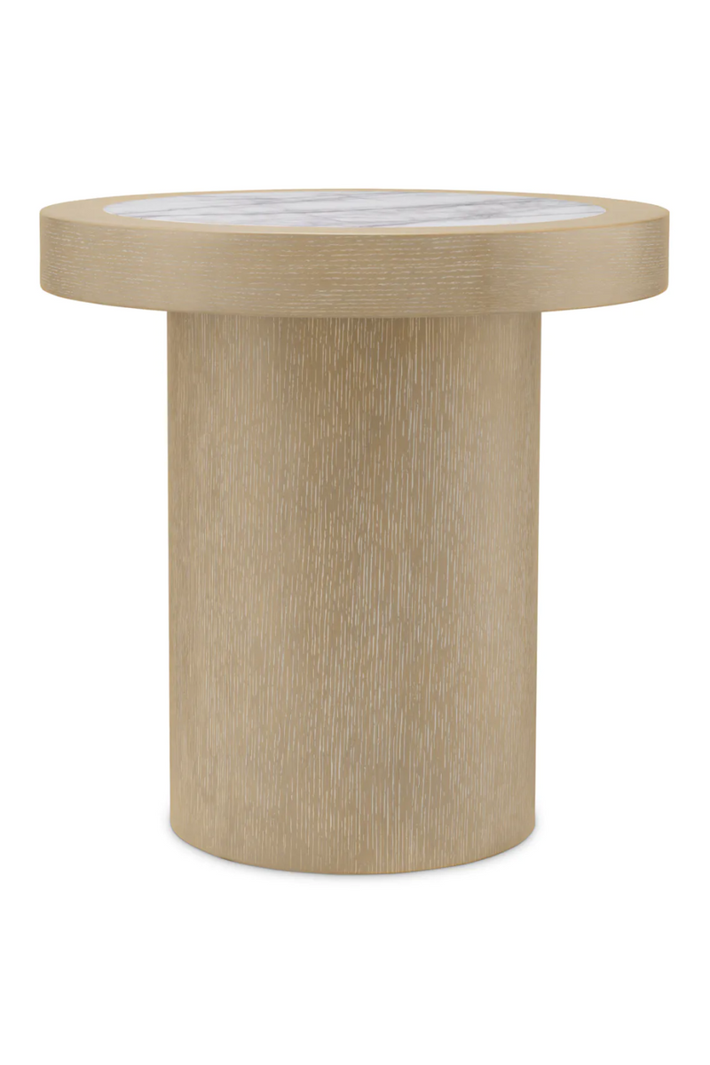 Marble Round Side Table | Eichholtz Presedio | Oroatrade.com