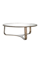Aluminum Round Coffee Table | Eichholtz Cambronne | Oroatrade.com