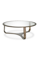 Aluminum Round Coffee Table | Eichholtz Cambronne | Oroatrade.com