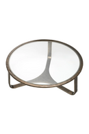 Aluminum Round Coffee Table | Eichholtz Cambronne | Oroatrade.com
