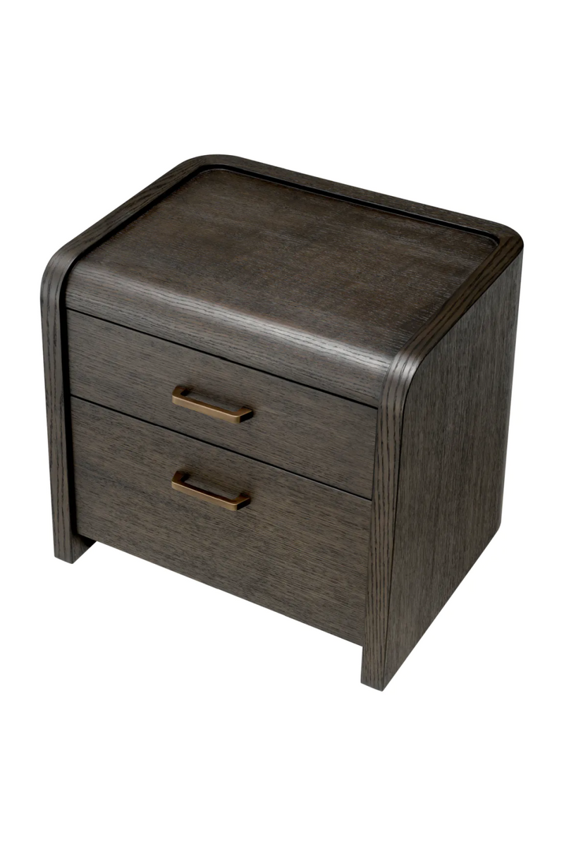 Oak 2-Drawer Nightstand | Eichholtz Joane | Oroatrade.com