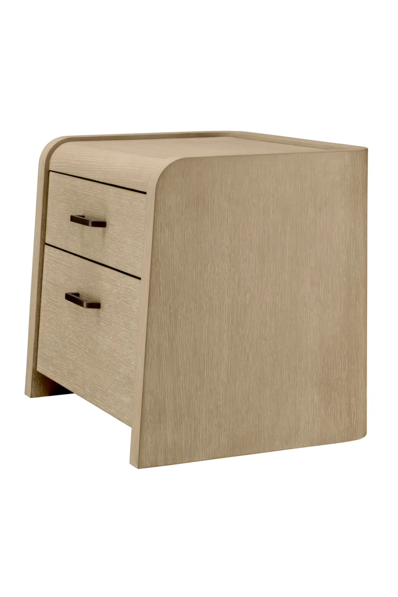 Oak 2-Drawer Nightstand | Eichholtz Joane | Oroatrade.com