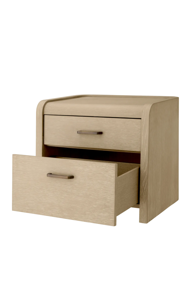 Oak 2-Drawer Nightstand | Eichholtz Joane | Oroatrade.com