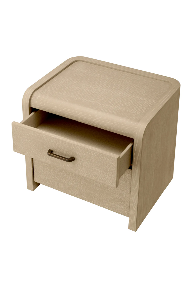 Oak 2-Drawer Nightstand | Eichholtz Joane | Oroatrade.com